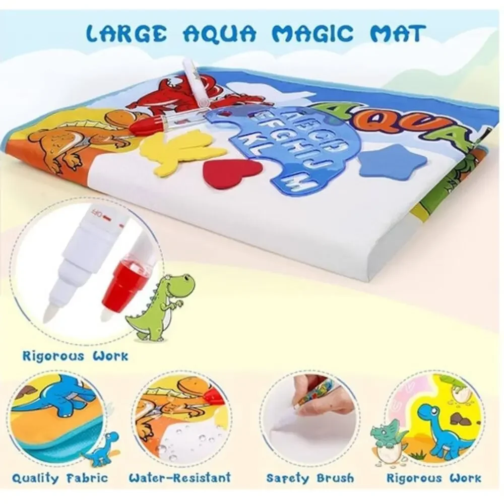 Magic Water Drawing Mat Coloring Doodle Montessori Toys Kids
